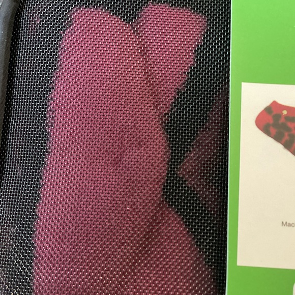 Kate Spade Black and Pink Low Cut Cozy Socks in Travel Bag - Picture 4 of 5